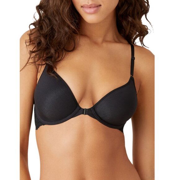 B. TEMPT'D BY WACOAL night Inspired Eyelet Contour Bra - Picture 1 of 2